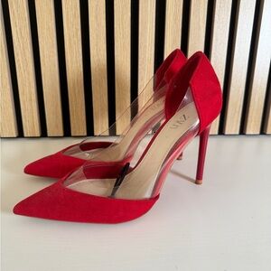 Zara Red Stiletto Heels